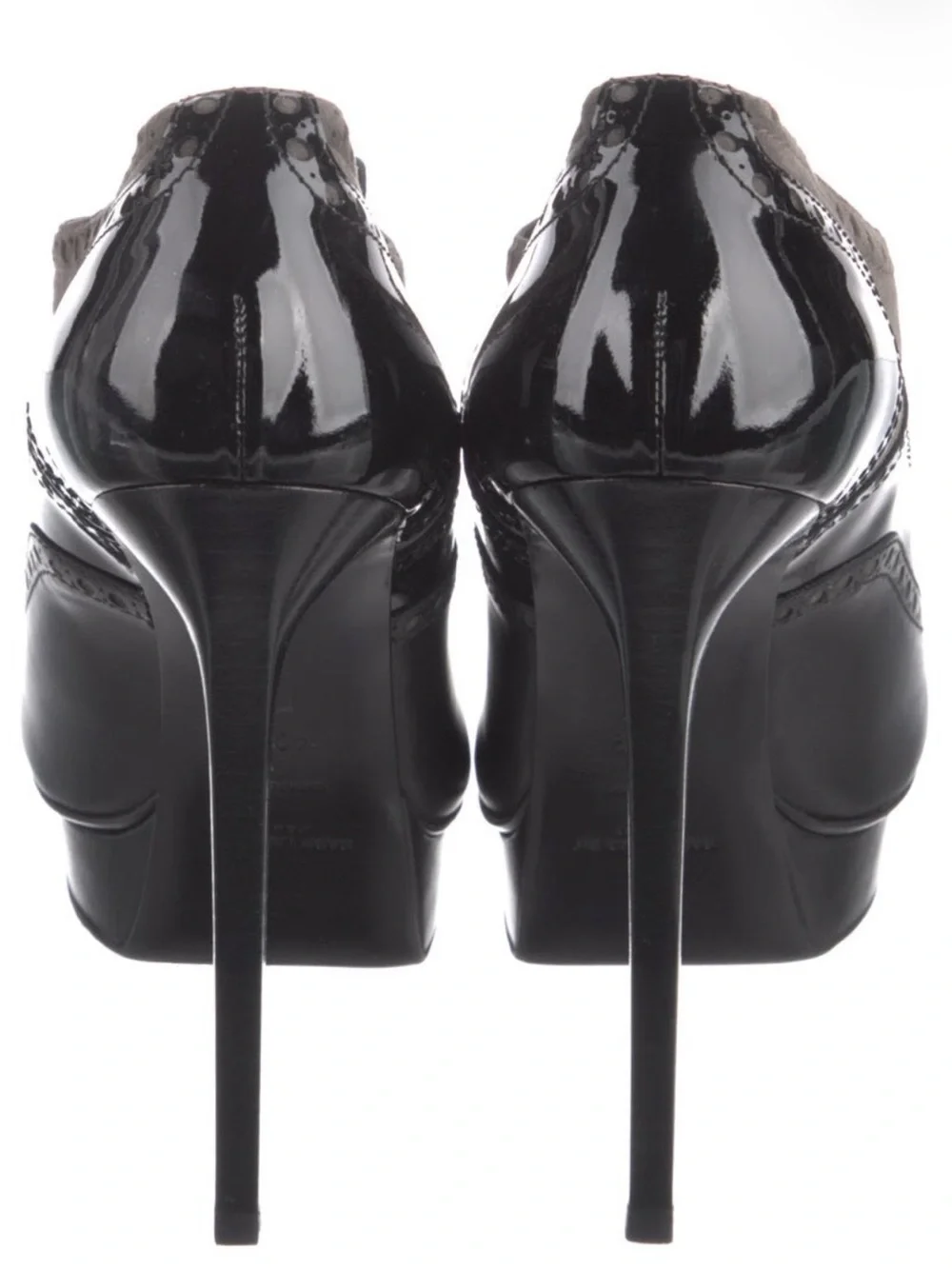 Saint Laurent Leather Lace-up Shoes